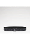 LV Initiales 35MM Reversible Leather Belt Black - LOUIS VUITTON - BALAAN 2