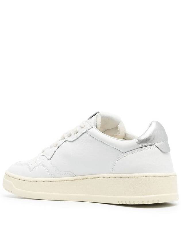 Medalist Silver Tab Low Top Sneakers White - AUTRY - BALAAN 4