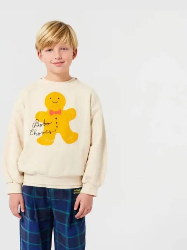 Gingerbread Sweatshirt B224FC003 Italian Kids - BOBO CHOSES - BALAAN 4