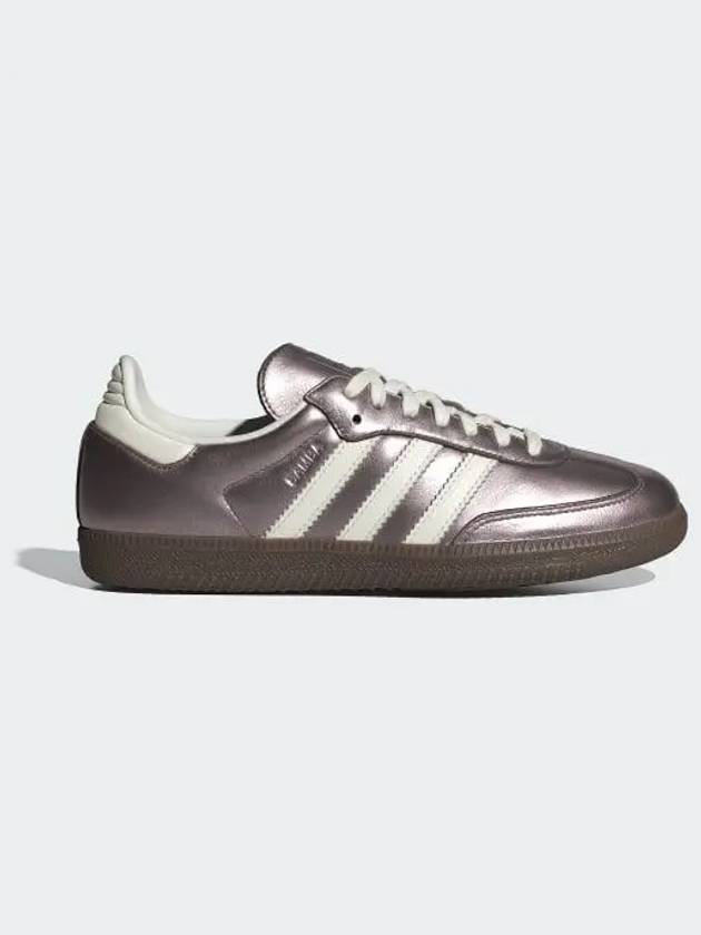 Samba OG Low Top Sneakers Metallic Purple White - ADIDAS - BALAAN 2