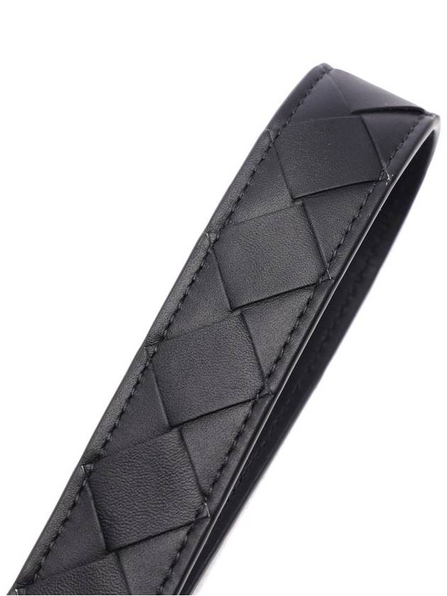 Intrecciato Key Holder Black - BOTTEGA VENETA - BALAAN 7