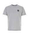 Logo Patch Short Sleeves T-Shirt Grey - STONE ISLAND - BALAAN 2