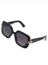 Square Acetate Sunglasses Black - DIOR - BALAAN 1