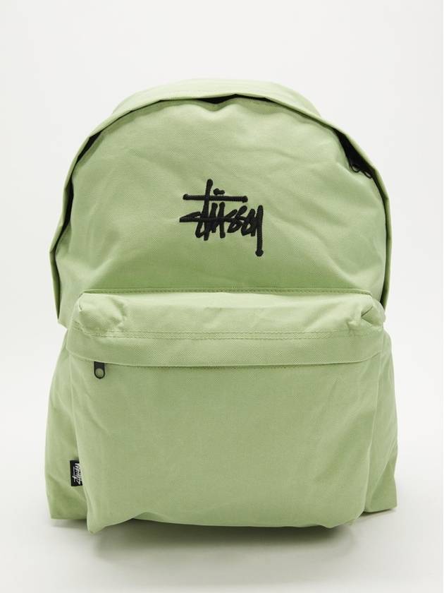 Graffiti Canvas Backpack Sage - STUSSY - BALAAN 2