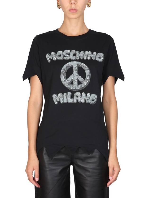 FLINSTONES Print T-shirt 079760411555 B0040189626 - MOSCHINO - BALAAN 2