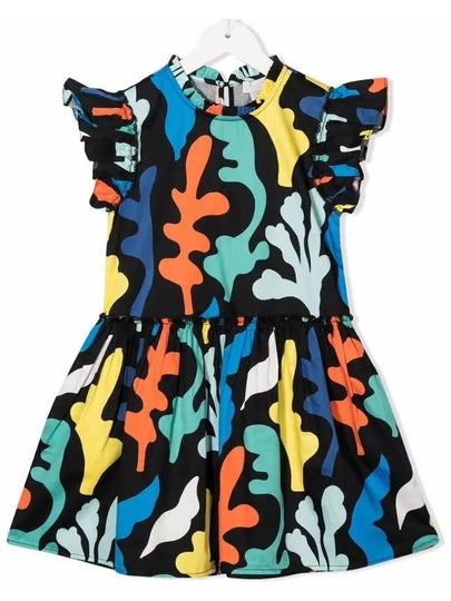 Kids Women s Seaweed Frill One Piece 8Q1BE2 Z0146 930MC - STELLA MCCARTNEY - BALAAN 2