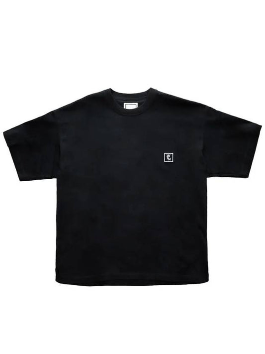 Celadon Back Logo Short Sleeve T-shirt Black - WOOYOUNGMI - BALAAN 2