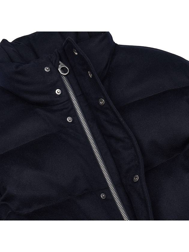 Giulio Puffer Jacket Navy Blue - LORO PIANA - BALAAN 11