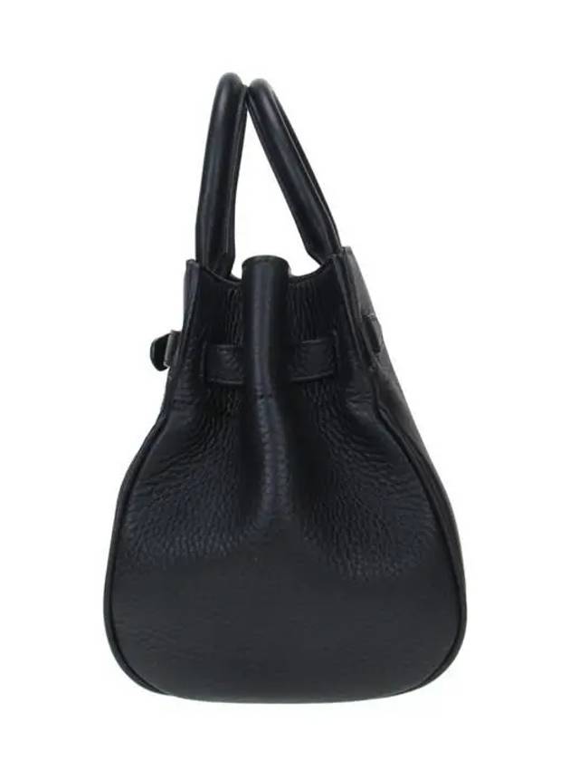 Small Belted Bayswater Tote Bag Black - MULBERRY - BALAAN 4