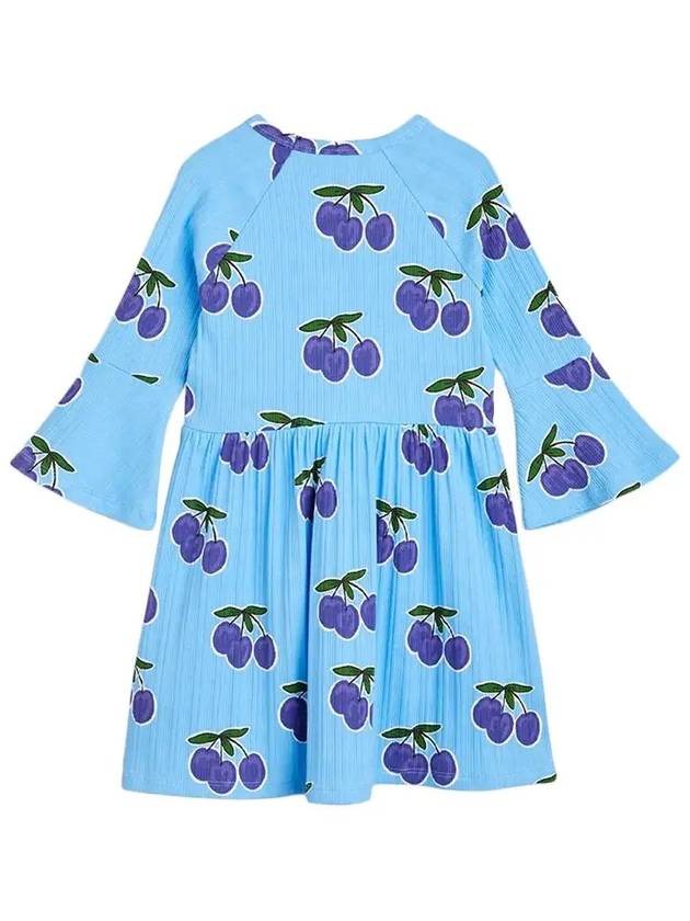 Kids All Over Plum Printing Dress 23750107 60 - MINI RODINI - BALAAN 3