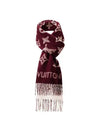 Monogram Shadow Scarf Bordeaux - LOUIS VUITTON - BALAAN 3