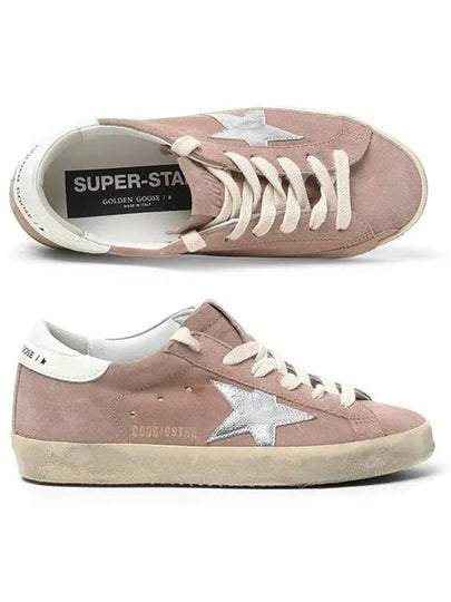 Superstar Suede Low Top Sneakers Pink - GOLDEN GOOSE - BALAAN 2