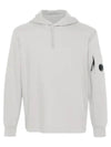 Light Fleece Hoodie Grey - CP COMPANY - BALAAN 2