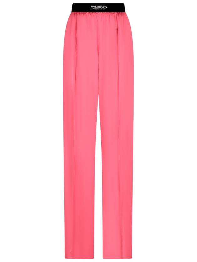 Silk Straight Pants PAW397FAX881 - TOM FORD - BALAAN 2