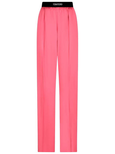 Silk Straight Pants PAW397FAX881 - TOM FORD - BALAAN 2