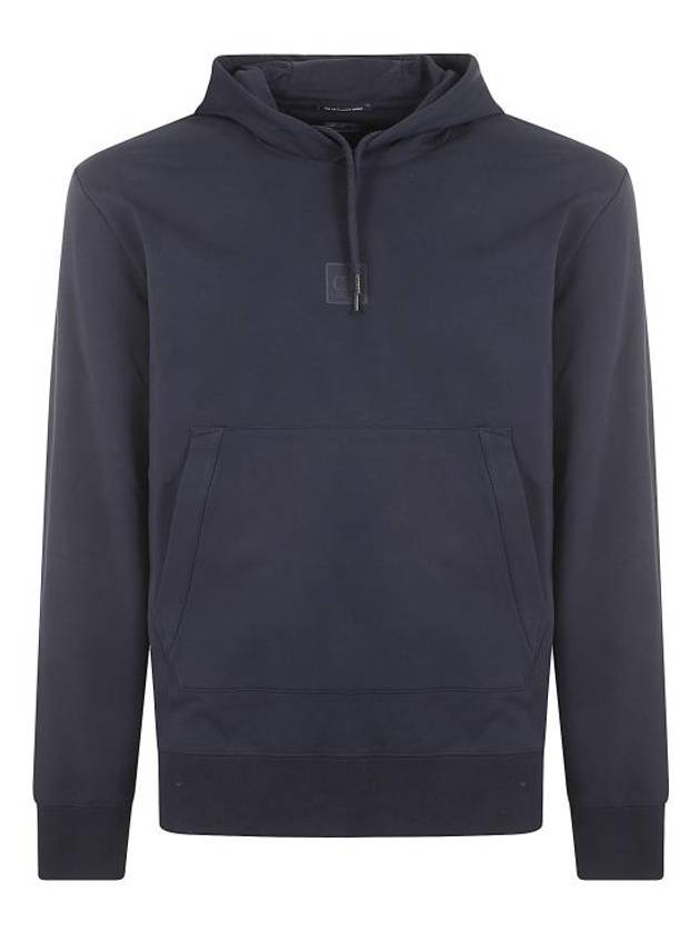 The Metropolis Series Stretch Fleece Hoodie Navy - CP COMPANY - BALAAN 8