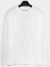 Men s Flower Back Logo Long Sleeve T Shirt White 201371 - WOOYOUNGMI - BALAAN 3