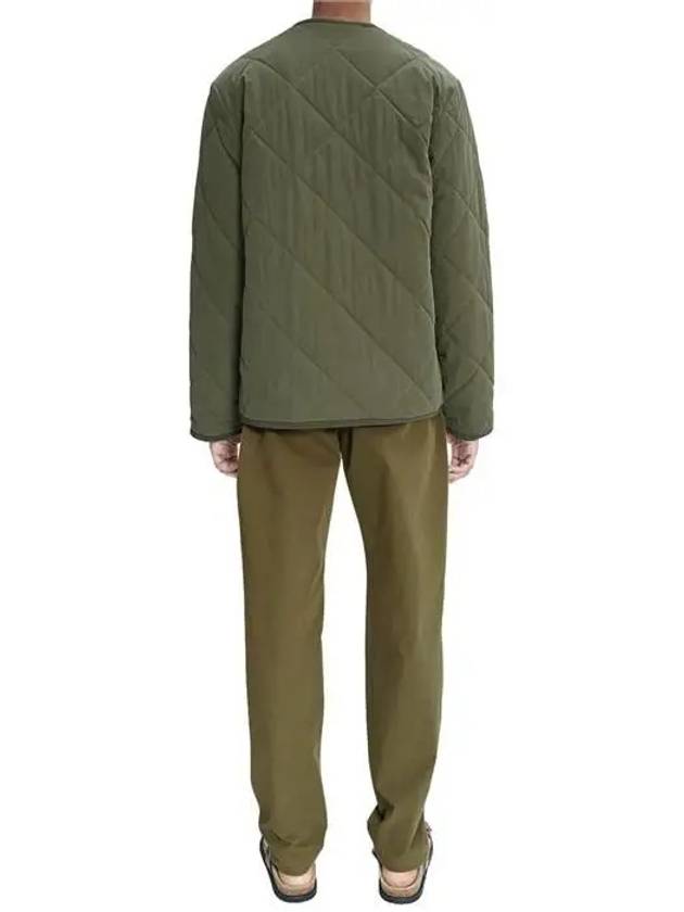 Julien Quilted Jacket Light Khaki - A.P.C. - BALAAN 4