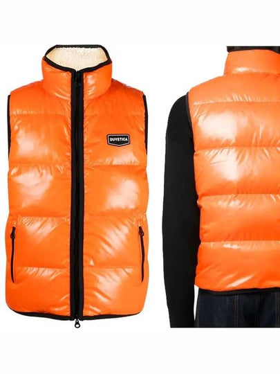 Algorab Logo Reversible Vest Orange - DUVETICA - BALAAN 2