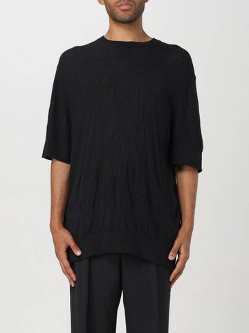 T-shirt Helmut Lang in misto lana merino - HELMUT LANG - BALAAN 1