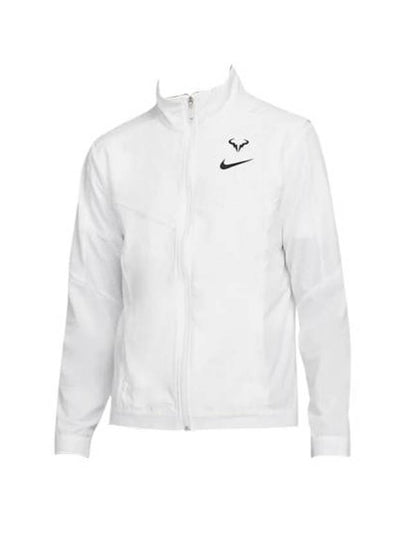 Dri Fit Rapha Zip-Up Jacket White - NIKE - BALAAN 2