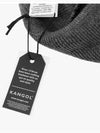 2978BC BLACK DARK FLANNEL BEANIE - KANGOL - BALAAN 4