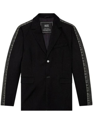 J-Wire Blazer Jacket Black - DIESEL - BALAAN 1