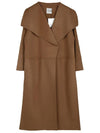 Signature Wool Cashmere Single Coat Camel - TOTEME - BALAAN 2