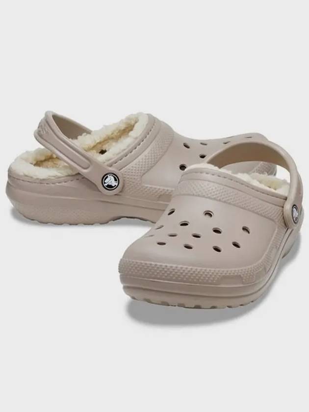 Classic Lined Clog Sandals Mushroom Bone - CROCS - BALAAN 3