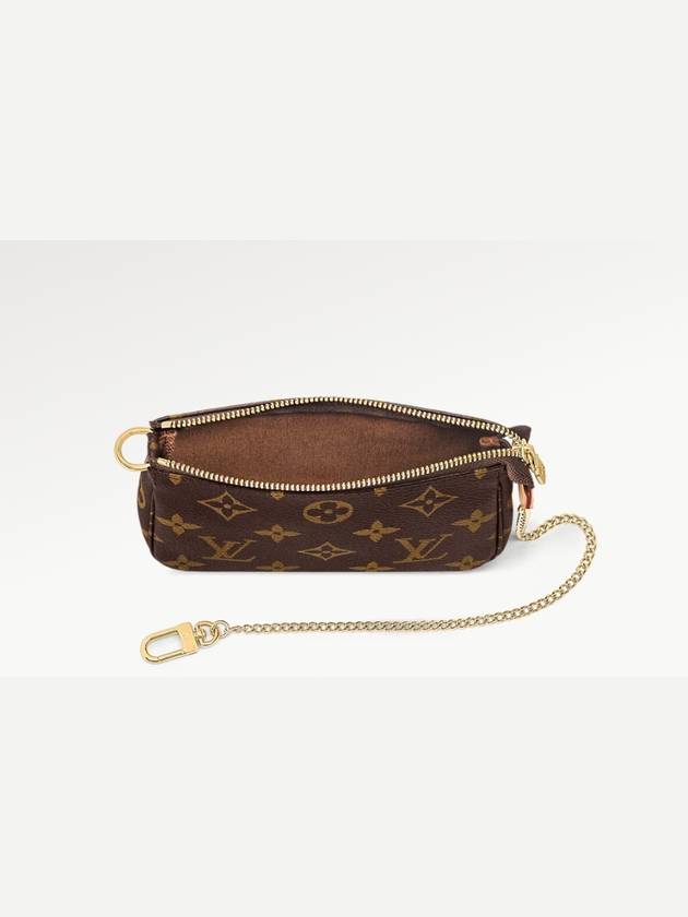 Monogram Mini Pochette Shoulder Bag Brown - LOUIS VUITTON - BALAAN 4