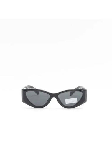 Logo Women Sunglasses Black SMU06Y E1AB F05S0 - MIU MIU - BALAAN 1