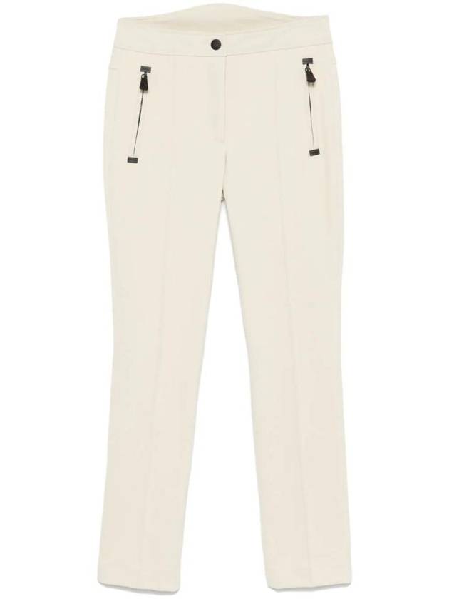 Grenoble straight pants white - MONCLER - BALAAN 1