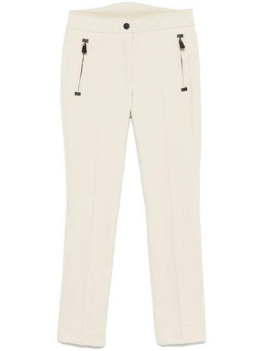 Grenoble straight pants white - MONCLER - BALAAN 1