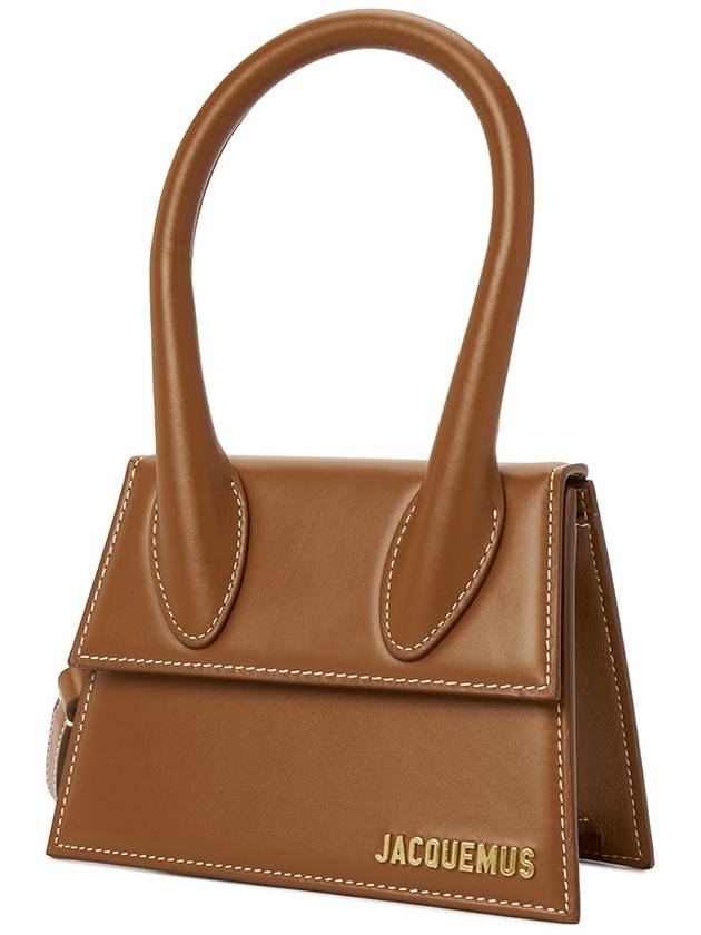 Le Chiquito Moyen Signature Tote Bag Light Brown - JACQUEMUS - BALAAN 3