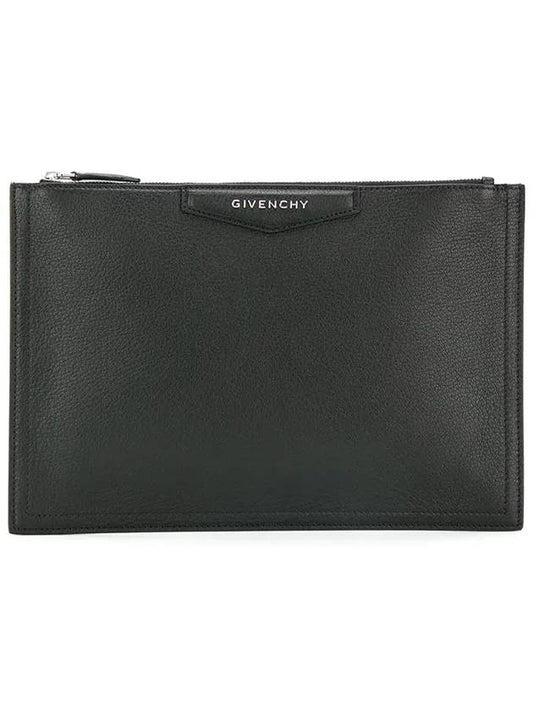 Medium Antigona Clutch Bag Black - GIVENCHY - BALAAN 2