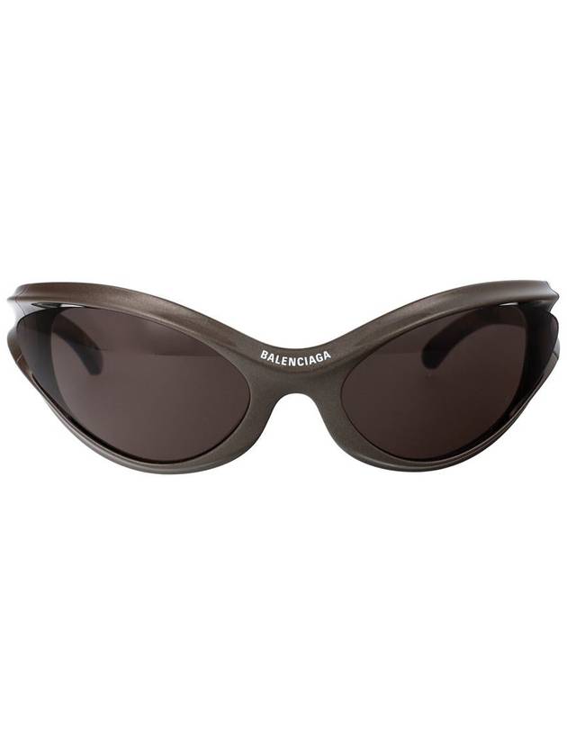 Eyewear Dynamo Wrap Oversized Frame Sunglasses BB0317S003 - BALENCIAGA - BALAAN 2