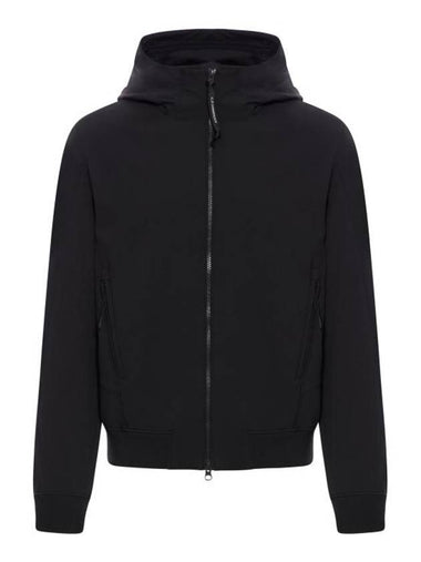 CasualZip-Up Hoodie Black - CP COMPANY - BALAAN 1