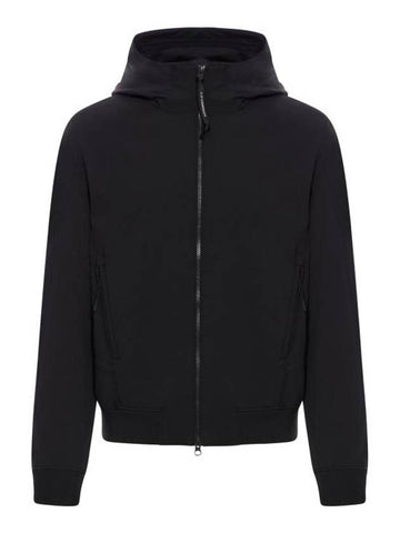 CasualZip-Up Hoodie Black - CP COMPANY - BALAAN 1