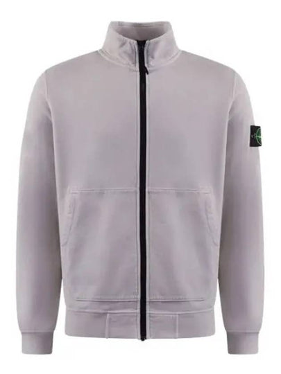 Compass Badge  Zip-Up Jacket Grey - STONE ISLAND - BALAAN 2