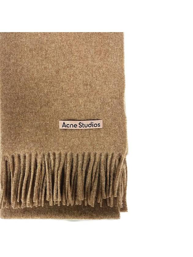 Canada New Scarf Light Brown Melange - ACNE STUDIOS - BALAAN 3