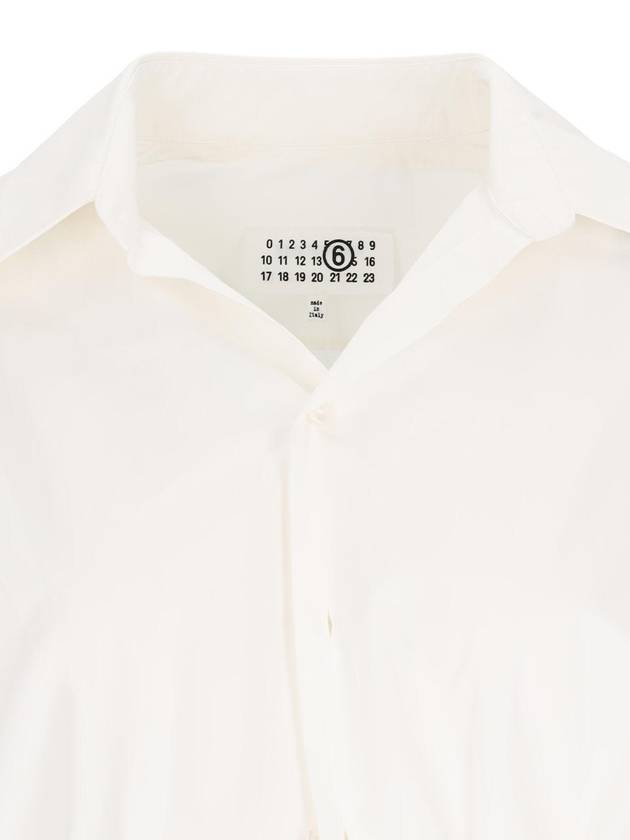 MM6 Maison Margiela Shirts White - MAISON MARGIELA - BALAAN 3