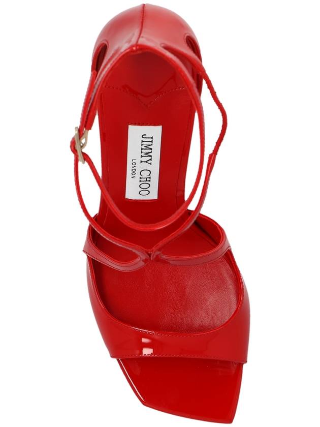 Jimmy Choo Stiletto Sandals Azia, Women's, Red - JIMMY CHOO - BALAAN 6