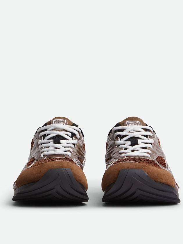 Bottega Veneta Sneakers Brown - BOTTEGA VENETA - BALAAN 3