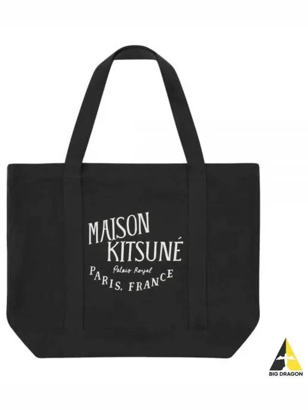 Palais Royal Shopping Tote Bag Black - MAISON KITSUNE - BALAAN 2