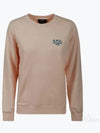 Skye Logo Sweatshirt Light Pink - A.P.C. - BALAAN 2