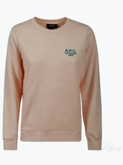 Skye Logo Sweatshirt Light Pink - A.P.C. - BALAAN 2