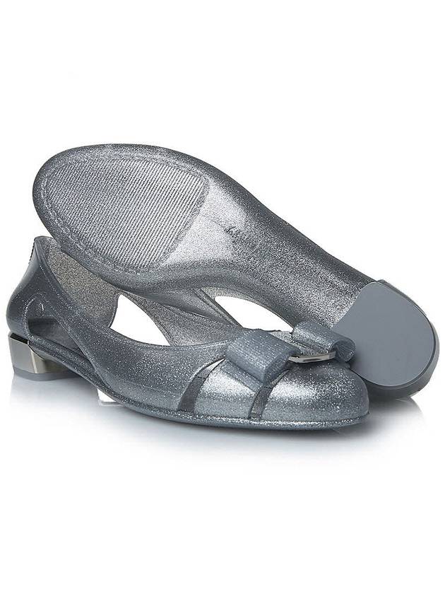 Ferragamo Women s Vara Jelly Pumps 3CM SILVER GLI 0726366 - SALVATORE FERRAGAMO - BALAAN 5