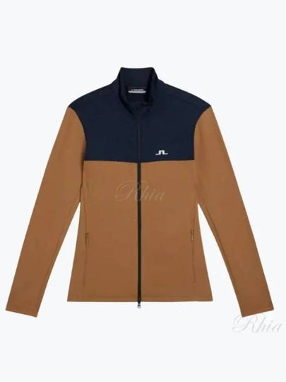 Banks Mid Layer Zip-Up Jacket Navy - J.LINDEBERG - BALAAN 2