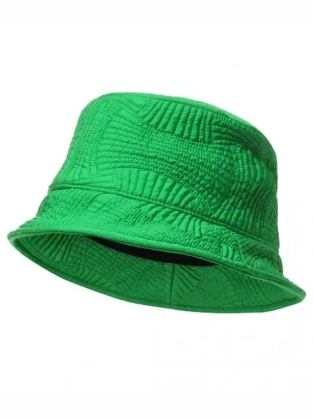 Intrecciato pattern quilted bucket hat - BOTTEGA VENETA - BALAAN 1