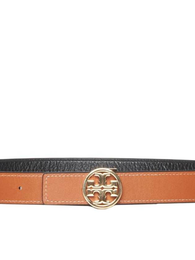 1 Miller Reversible Leather Belt Black Classic Cuoio - TORY BURCH - BALAAN 5